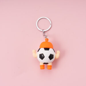 Orange Soccer Baby Pendant - Image 3