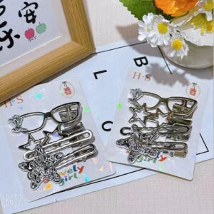 Glasses and Star Hair Clip Set - Image 1