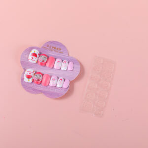 Plum Blossom Children's Accessory Press-On Nails ZJ1017 - Image 3