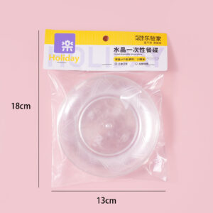 Journey Series - Crystal Disposable Plates 8pcs L-808 - Image 2