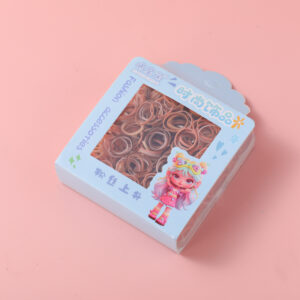 PP Box Hair Ties – Coffee - Image 1