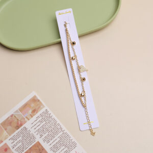 Fashion Golden Bracelet - 9 - Image 1