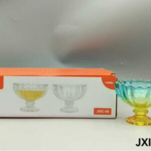 Colorful Glass Cup (with inner box) 140ml – IC08-SPC - Image 1