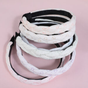 Braided Cross Fabric Headband - 1 - Image 3