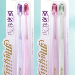 High-Efficiency Soft-Care Toothbrush (2-Pack)-MJL328 - Image 1