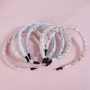 Pearl Fabric Headband - 4 - Image 3