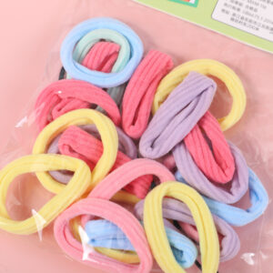 Hanging Carded Large Scrunchies & Bun Maker – Colorful - Image 3