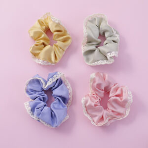 Satin Lace Scrunchie - Image 1