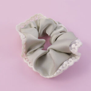 Satin Lace Scrunchie - Image 3