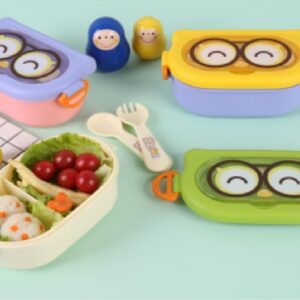 Scholarly Cute Eagle Rectangular Bento Box - Image 1