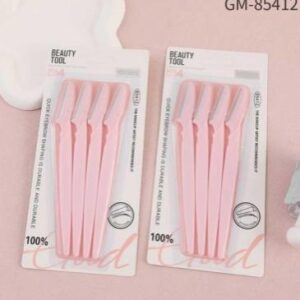 Eyebrow Razor Set 4pcs - 85412 - Image 1