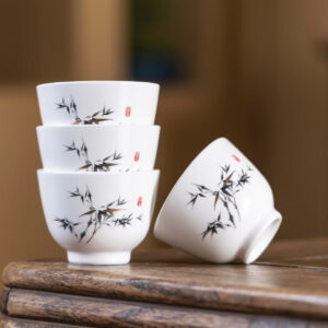 Matte small cup lucky bamboo 50ml - Image 1