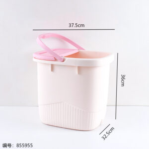 2827 Pink Foot Bath Bucket 22L - Image 3
