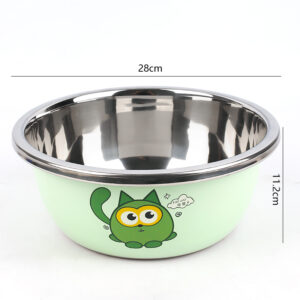 28cm Macaron Decal Non-Magnetic Mixing Bowl - Image 2