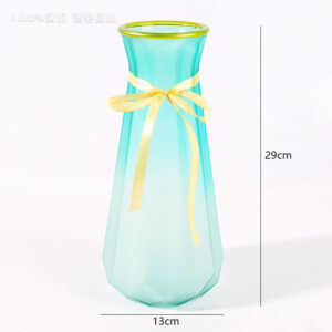 Gold Rim Decor Vase-4 Colors Random-2136 - Image 5
