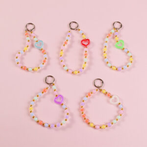Hollow Peach Blossom Keychain - Image 1