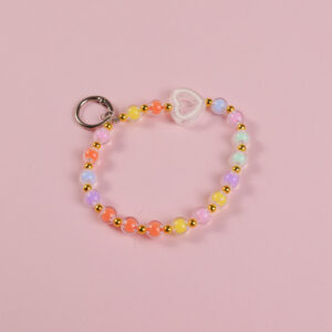 Hollow Peach Blossom Keychain - Image 3