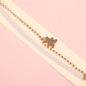 Random Mixed Style Pearl Golden Series Bracelet-5 - Image 3