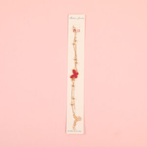 Random Mixed Style Butterfly Golden Bracelet - Image 1