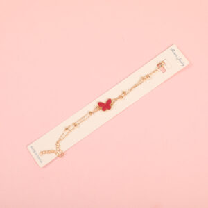 Random Mixed Style Butterfly Golden Bracelet - Image 2