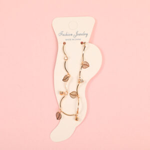 Random Mixed Style Golden Moderate Luxury Anklet-24 - Image 1