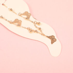 Random Mixed Style Golden Moderate Luxury Anklet-19 - Image 3