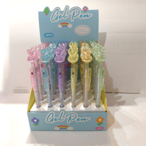 Crystal rabbit gel pen 0.5-black(1 PC) - Image 1