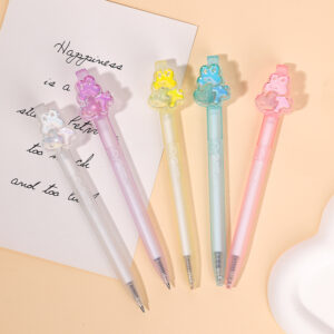 Rabbit glitter gel pen 20604-blue(1 PC) - Image 1
