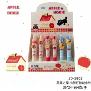 Apple House – Chubby Retractable Gel Pen - Image 1