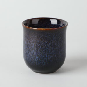 Glazed teacup blue 50ml - Image 1