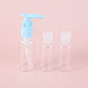 1pc travel pump bottle & 2pcs sub-bottle (3-piece set)-1424 - Image 3