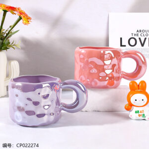 651 Ceramic Mug with Pearlescent Glaze - Image 1
