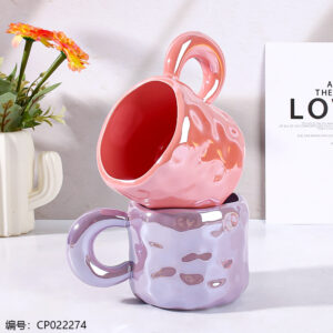651 Ceramic Mug with Pearlescent Glaze - Image 2
