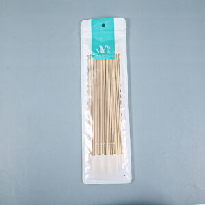 BBQ bamboo skewer 100pcs - Image 1