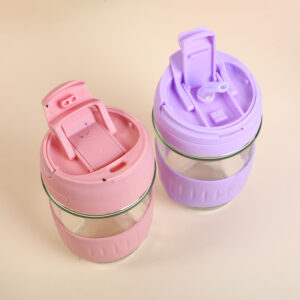 Double drinking glass cup 300ml - Image 2