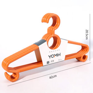 6081 Plastic Clothes Hanger 5pcs/handle - Image 3