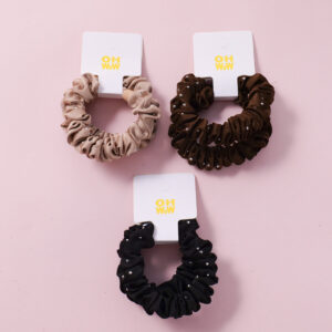 Floral Hair Ties 2pcs - Image 1