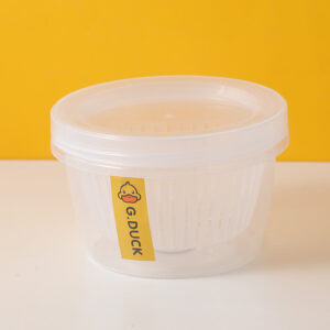 Little yellow duck series-round fresh-keeping box 835ml-802 - Image 1