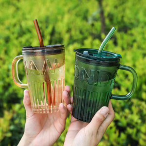 Fashion handle cup 400ml - Image 1