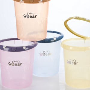 Cute Bear Trash Can LWD-6917-27.5cm - Image 1