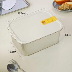 304 Steel  Food Container 2300ml - Image 2
