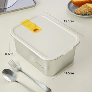 304 Steel  Food Container 1600ml - Image 2
