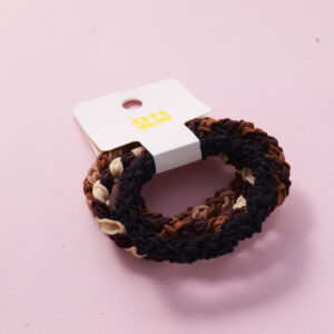 Thick Weave Hair Ties 4pcs-1 - Image 2