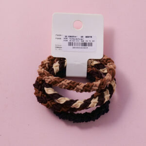 Thick Weave Hair Ties 4pcs-1 - Image 3