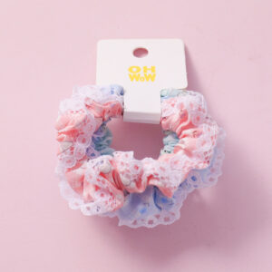 Letter Scrunchies 3pcs - Image 1