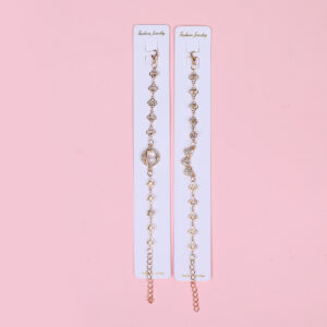 Random Mixed Style Golden Moderate Luxury Fashion Bracelet-11 - Image 1