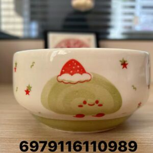 4.6-inch Cheese Roll Ceramic Bowl - Image 1