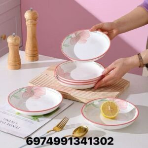 7-inch Youthful Bloom Ceramic Plate - Image 1