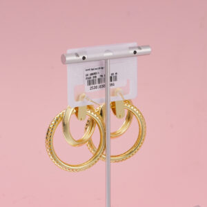Gold Luxury Earrings – 12 - Image 3