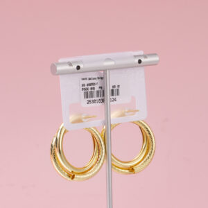 Gold Luxury Earrings – 47 - Image 3